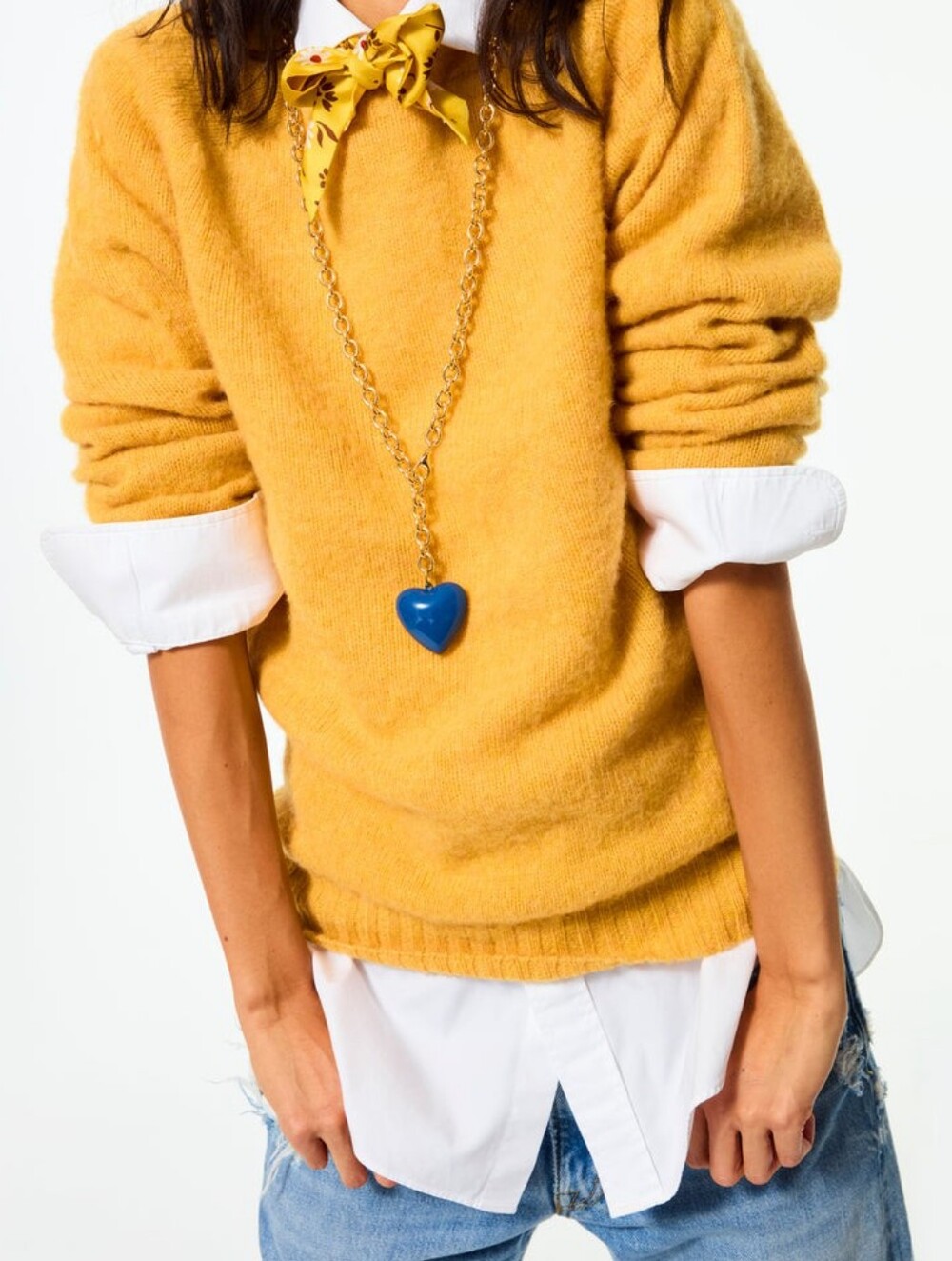 Roxanne Assoulin The Big Puffy Heart Charm Necklace